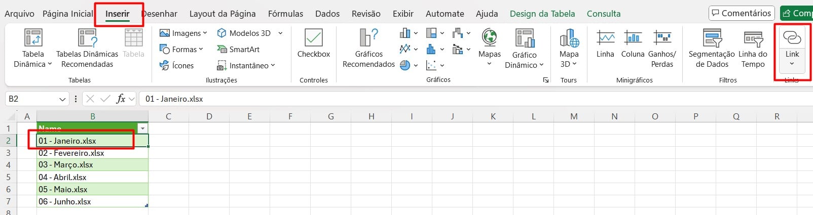 Tutorial de Como Criar Link de Acesso na Lista dos Nomes dos Arquivos no Excel
