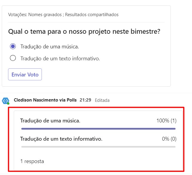Como Criar Enquete no Teams