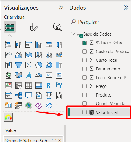 Ajustando Gráfico de Velocímetro no Power BI