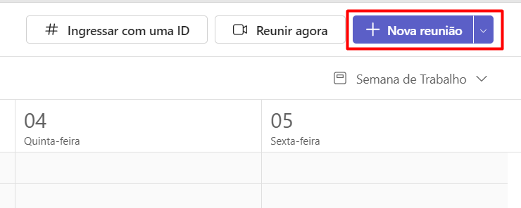 Agendando Reuniões