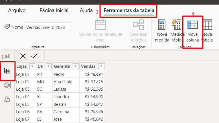 Usando o DAX IF no Power BI