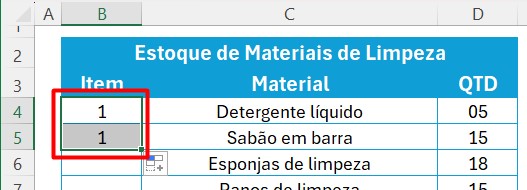 Como Fazer Sequência de Números no Excel