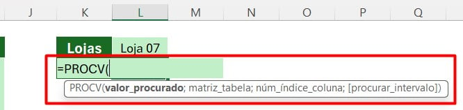 Aplicando PROCV no Excel