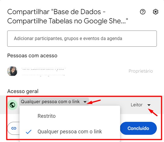 Como Compartilhar Planilhas no Google Sheets