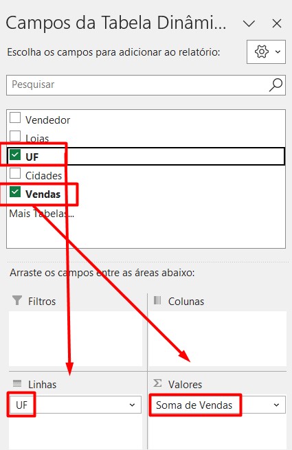 Como Inserir uma Tabela Dinâmica no Excel