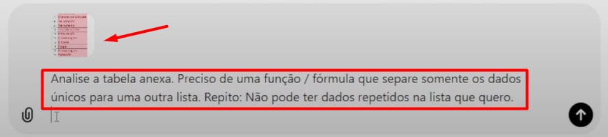 Envio do Questionamento ao ChatGPT