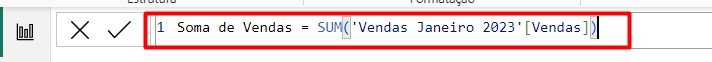 Criando Novas Medidas de SOMA no Power BI