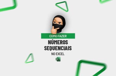 Como Fazer no Excel Números Sequenciais