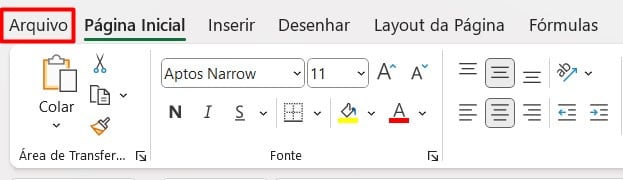 Acessando a Guia de Arquivos no Excel: Como Usar o Copilot para Criar Macros no Excel