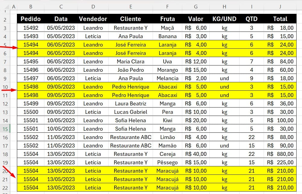 Linhas Duplicadas na Tabela do Excel - Como Remover Duplicatas no Excel: Guia Passo a Passo