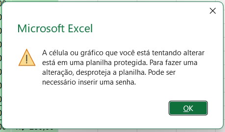 Ação do Excel Após a Inserção da Senha na Planilha - Proteja Seu Arquivo: Como Colocar Senha no Excel