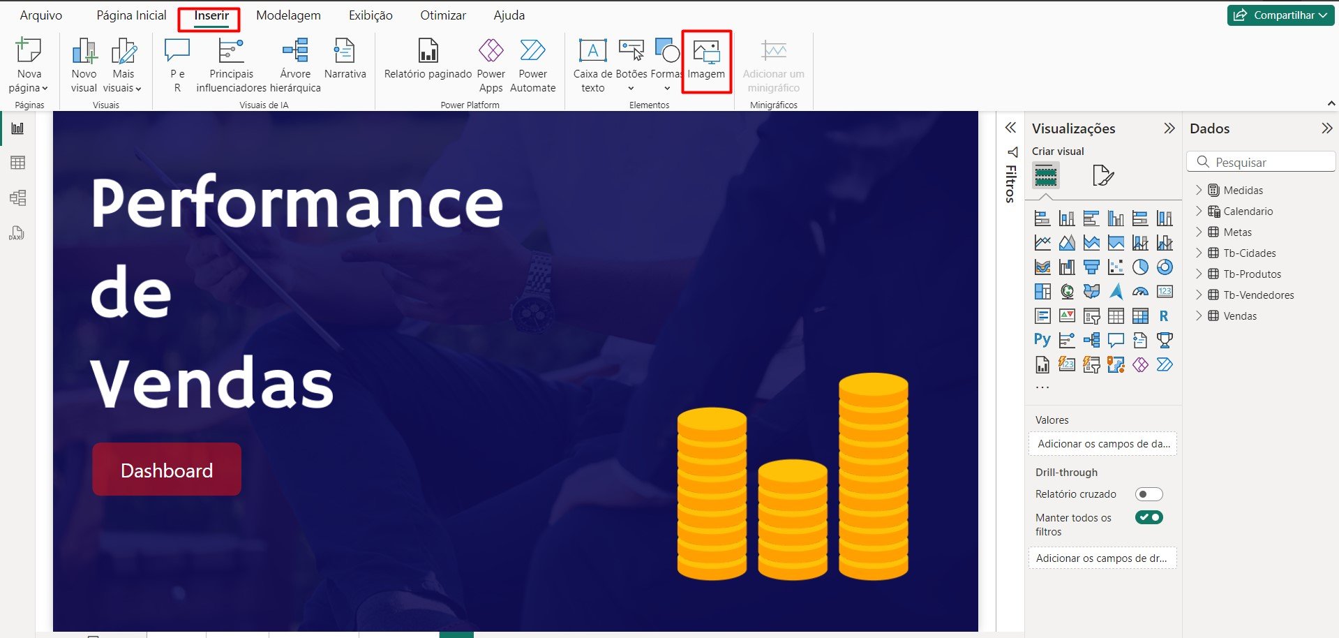 Inserindo Ícones no Painel do Power BI