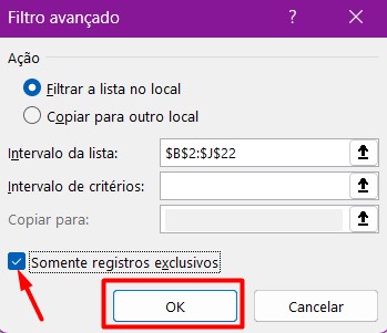 Removendo Linhas Duplicadas no Excel