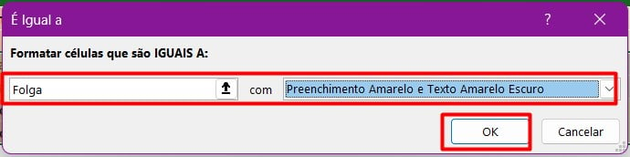 Configurando a Formatação Condicional no Excel