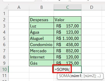 Aplicando a Função SOMA no Excel - Aprenda os Comandos Básicos para o Excel