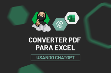 Converter PDF para Excel Usando o ChatGPT