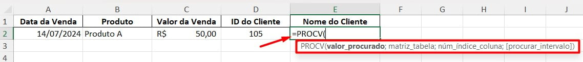 Aplicação de PROCV no Excel e os Dados Obrigatórios