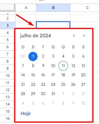 Adicionando no Google Sheets