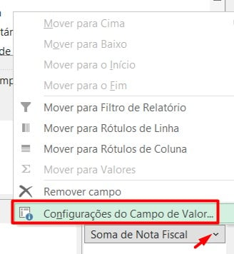 Contar Valores Distintos na Tabela Dinâmica do Excel