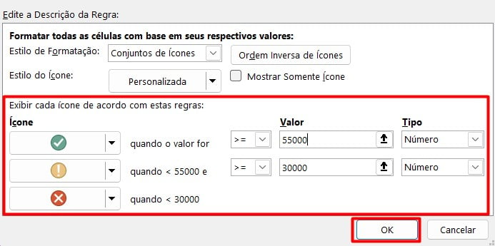 Personalizando a Formatação Condicional no Excel