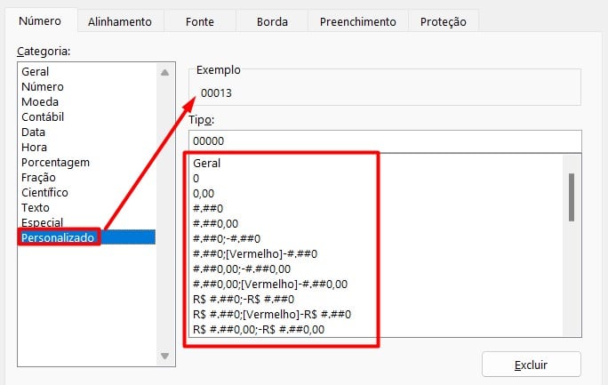 Aprenda Sobre os Formatos dos Números no Excel