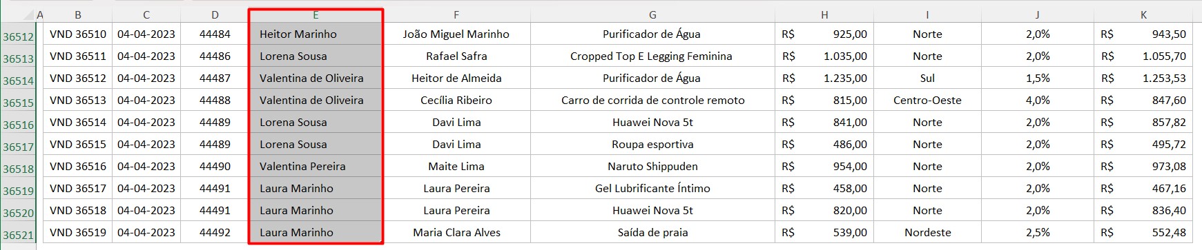 Como Navegar no Excel com Setas de Direção de Forma Rápida