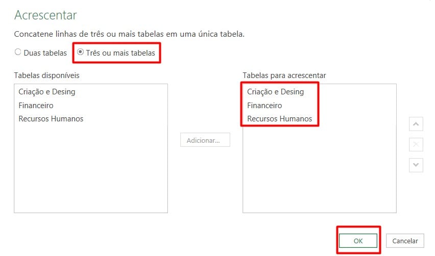 Consolidando Consultas em Uma no Power Query