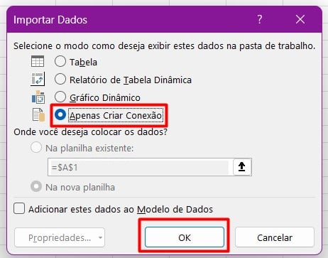 Importando Dados do Power Query ao Excel