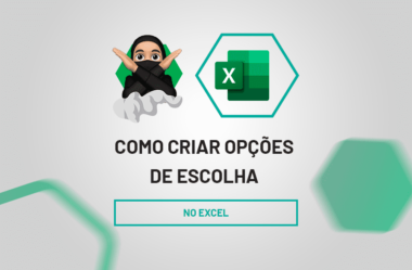 Como Criar Opções de Escolha no Excel