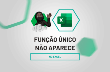 Função ÚNICO Não Aparece no Excel