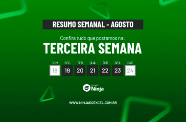 Resumo Semanal: Terceira Semana de Agosto de 2024