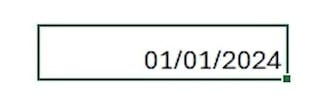 Função DATA.VALOR no Excel Para Calendário Formatado Como Data