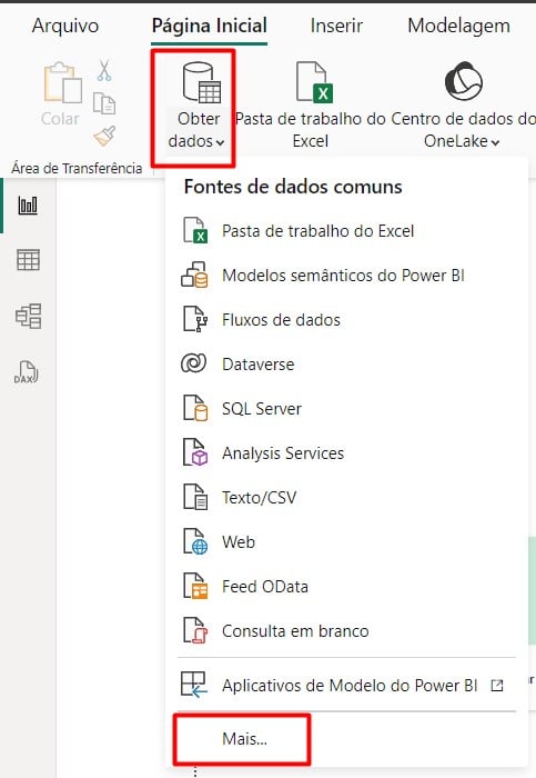 Obtendo Dados no Power BI