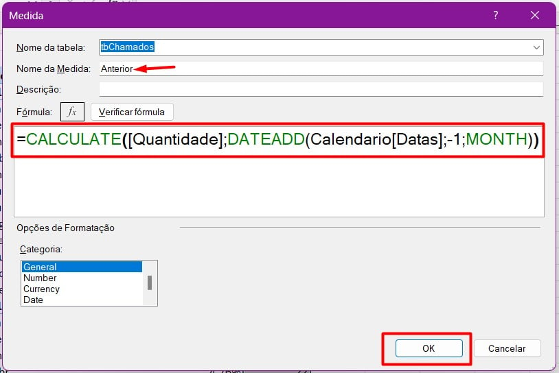 Calculando os Meses Anteriores com DAX no Excel