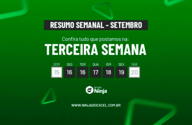 Resumo Semanal: Terceira Semana de Setembro de 2024