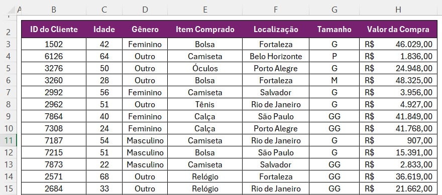 Como Calcular Moda no Excel