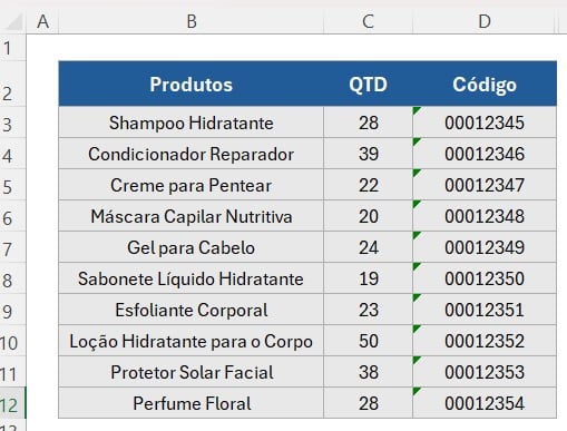 5 Maneiras de Remover Zeros à Esquerda no Excel