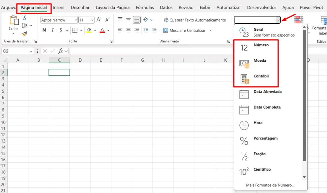 Verificando Formato da Célula no Excel