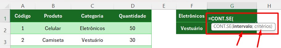 Conte a Frequência de um Valor em um Intervalo