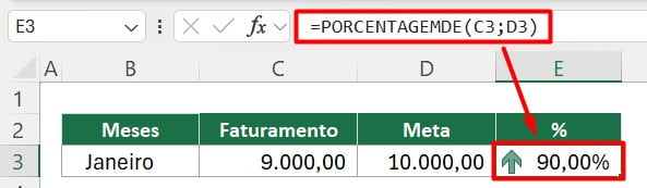 Como Usar a Fórmula de PORCENTAGEM no Excel