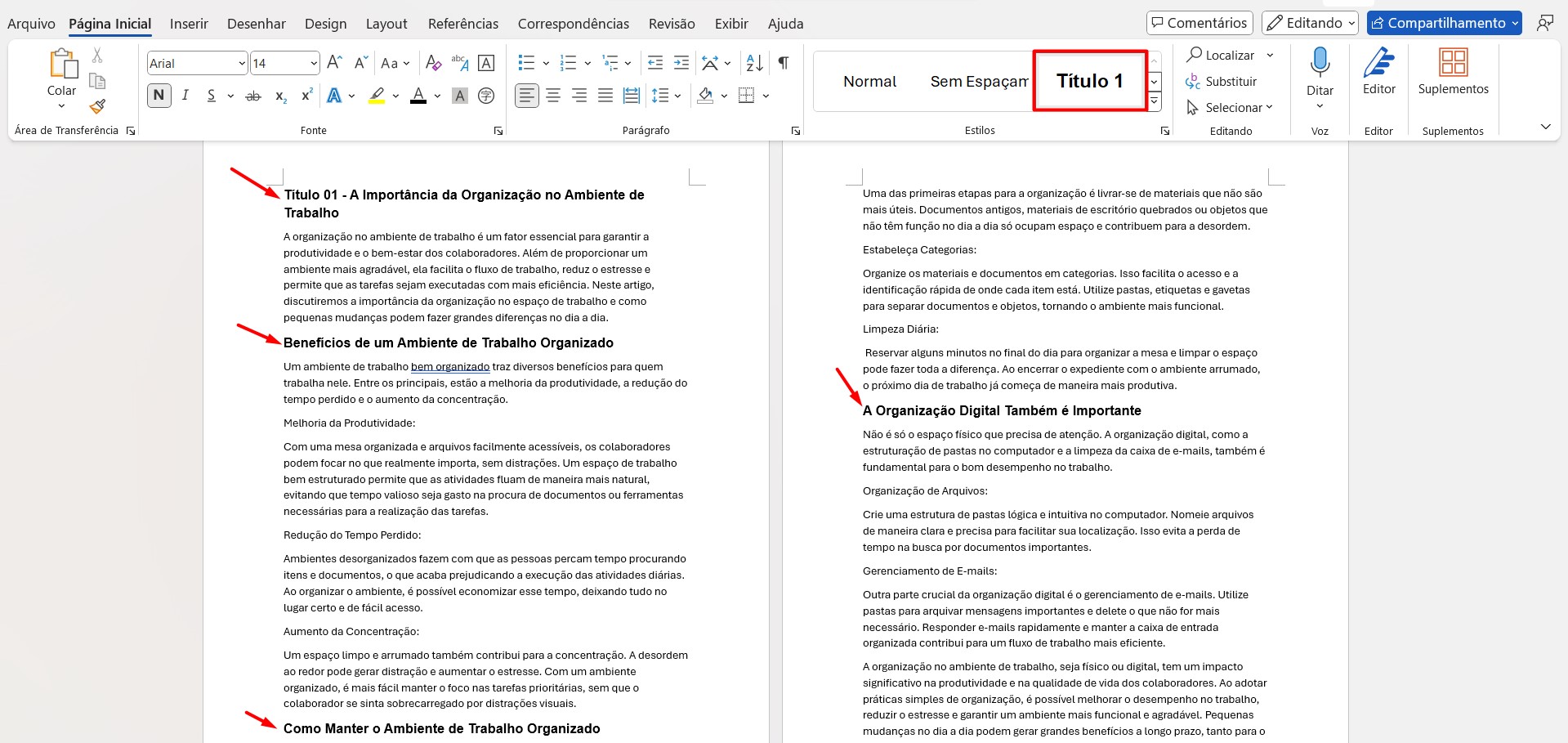 Dicas de Formatação do Microsoft Word