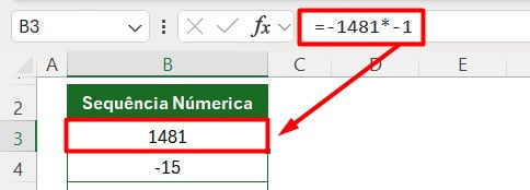 Como Transformar Números Negativos em Positivos no Excel