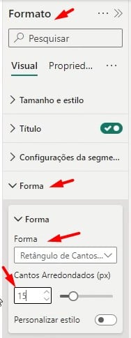 Configurando os Botões da Segmentação de Dados no Power BI