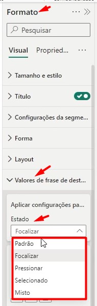 Configurando os Botões da Segmentação de Dados no Power BI