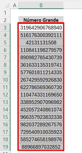 Converter Notação Científica em Número ou Texto no Excel