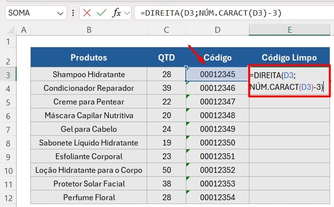 5 Maneiras de Remover Zeros à Esquerda no Excel