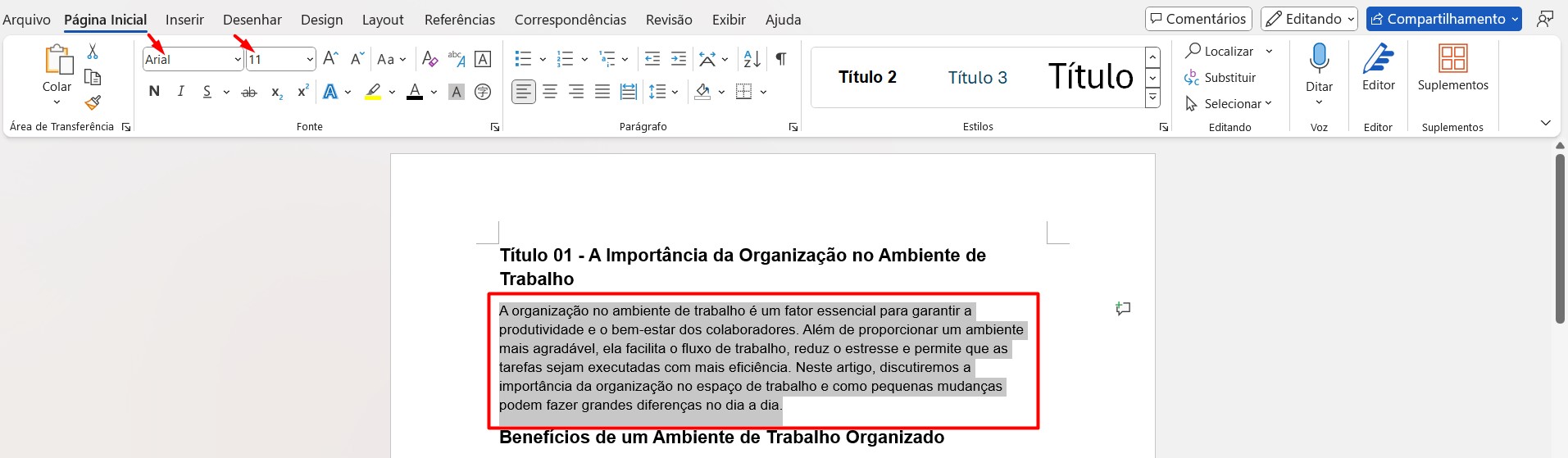 Dicas de Formatação do Microsoft Word