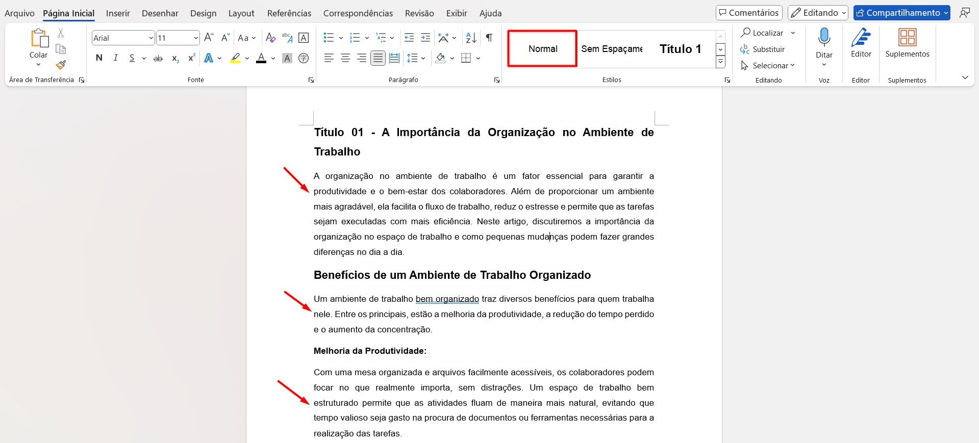 Dicas de Formatação do Microsoft Word