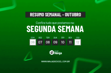 Resumo Semanal: Segunda Semana de Outubro de 2024