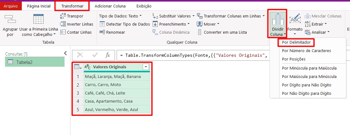 Remover Duplicatas Dentro de uma Célula no Excel